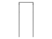 Multibrackets M Ceiling Mount Pro OM46N-D - Monteringskomponent (monteringsbase) - tipping - for flatpanel - stål - svart - takmonterbar 7350073737536