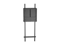 Multibrackets M - Monteringskomponent (montering) - for LCD-visning / berøringsskjerm - motvekt - stainless steel - svart - skjermstørrelse: 55"-86" - gulvmonterbar 7350022738836