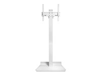 Multibrackets M - Stativ - for interaktiv whiteboard - hvit - skjermstørrelse: 42" - monteringsgrensesnitt: 400 x 400 mm - plassering på gulv 7350073732364