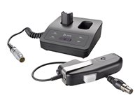 Poly CA22CD-DC - Trådløs PTT (push-to-talk)-hodetelefonsadapter - dobbelkanal, DECT, 1880-1900 MHz, med batteri - for Poly CA22CD-DC, CA22CD-SC 8K7H5AA#ABB