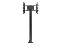 Multibrackets M Display Stand 180 Single - Stativ - for flatpanel - metall, aluminium - svart - skjermstørrelse: 24"-63" - monteringsgrensesnitt: inntil 700 x 400 mm - gulvmontering 7350073732401