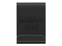 Multibrackets M Headset Holder - Monteringssett (skrivebordsmontering) - for hodetelefoner / hodesett - aluminium - svart - skrivebord, skrivebordsmonterbar 7350073731886