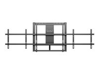Multibrackets M Motorized Wallmount Dual Screen SD - Brakett - motorisert - for 2 LCD-skjermer - svart - skjermstørrelse: inntil 84" - veggmonterbar 7350105210433
