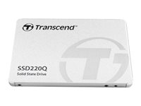 Transcend SSD220Q - SSD - 1 TB - intern - 2.5" - SATA 6Gb/s TS1TSSD220Q