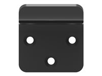 Multibrackets M Headset Holder - Monteringssett (veggmontering) - for hodetelefoner / hodesett - aluminium - svart - veggmonterbar 7350073731879