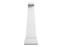 Multibrackets M Headset Holder - Monteringssett (skrivebordsstativ) - for hodetelefoner / hodesett - aluminium - hvit - skrivebord 7350073731862