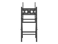 Multibrackets M Easel - Stativ - for LCD-skjerm - plastikk, stål - svart - skjermstørrelse: 32"-55" - monteringsgrensesnitt: 400 x 600 mm 7350073735280