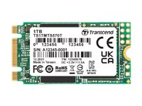 Transcend MTS570T-I - SSD - 256 GB - intern - M.2 2242 (dobbelsidig) - SATA 6Gb/s TS256GMTS570T-I