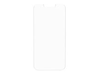 OtterBox Amplify Glass - Skjermbeskyttelse for mobiltelefon - antimikrobiell - glass - blank - for Apple iPhone 13 Pro Max 77-85978