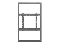Multibrackets M Pro Series - Innhegning - for LCD-skjerm - medium - stål - svart - skjermstørrelse: 50" - veggmonterbar 7350105211409