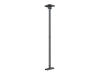 Multibrackets M Ceiling Extension kit Pro - Monteringssett (takmontering, forlengelsesrør (3 m)) - for LCD-skjerm - aluminium, stål - svart - skjermstørrelse: 46", 55" 7350073737871