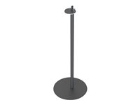 Multibrackets M - Stativ - for høyttaler(e) - maskinert aluminium, laserkuttet stål - svart - plassering på gulv - for Sonos One, One (Gen2), One SL, PLAY:1 7350105211669