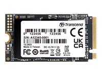 Transcend MTE410S - SSD - 256 GB - intern - M.2 2242 - PCIe 4.0 x4 (NVMe) TS256GMTE410S