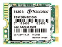 Transcend MTE300S - SSD - 512 GB - intern - M.2 2230 - PCIe 3.0 x4 (NVMe) TS512GMTE300S